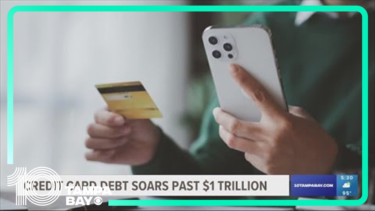 America's credit card debt just surpassed $1 trillion — and Floridians are feeling the crunch