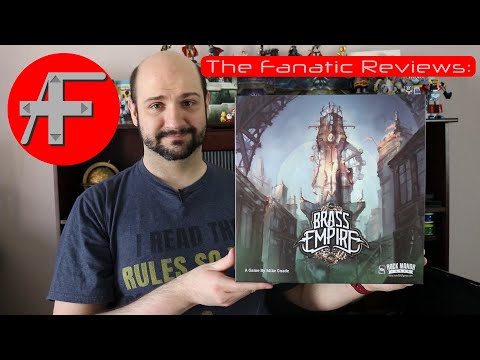 The Fanatic Reviews: Brass Empire 2e - a steampunk-themed deck building title by Rock Manor Games