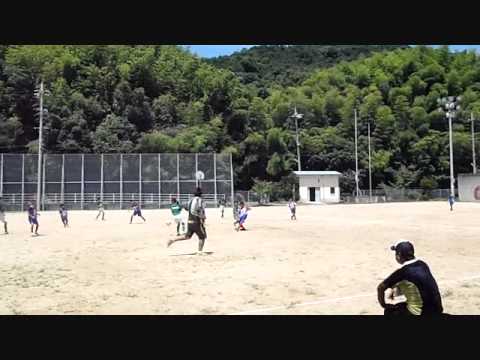 似島小学校サッカートレーニングマッチ 2011.07.10