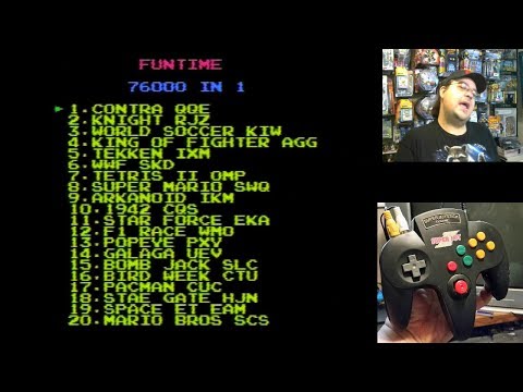 Super Joy III: Super Joystick TV Game 'Funtime 76000 in 1' - game play part 1