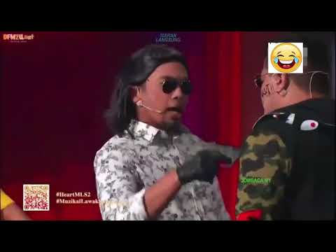 Lawak Heart ft Shark Syamsul Yusof - Minggu 9 Separuh Akhir Muzikal Lawak Superstar 2