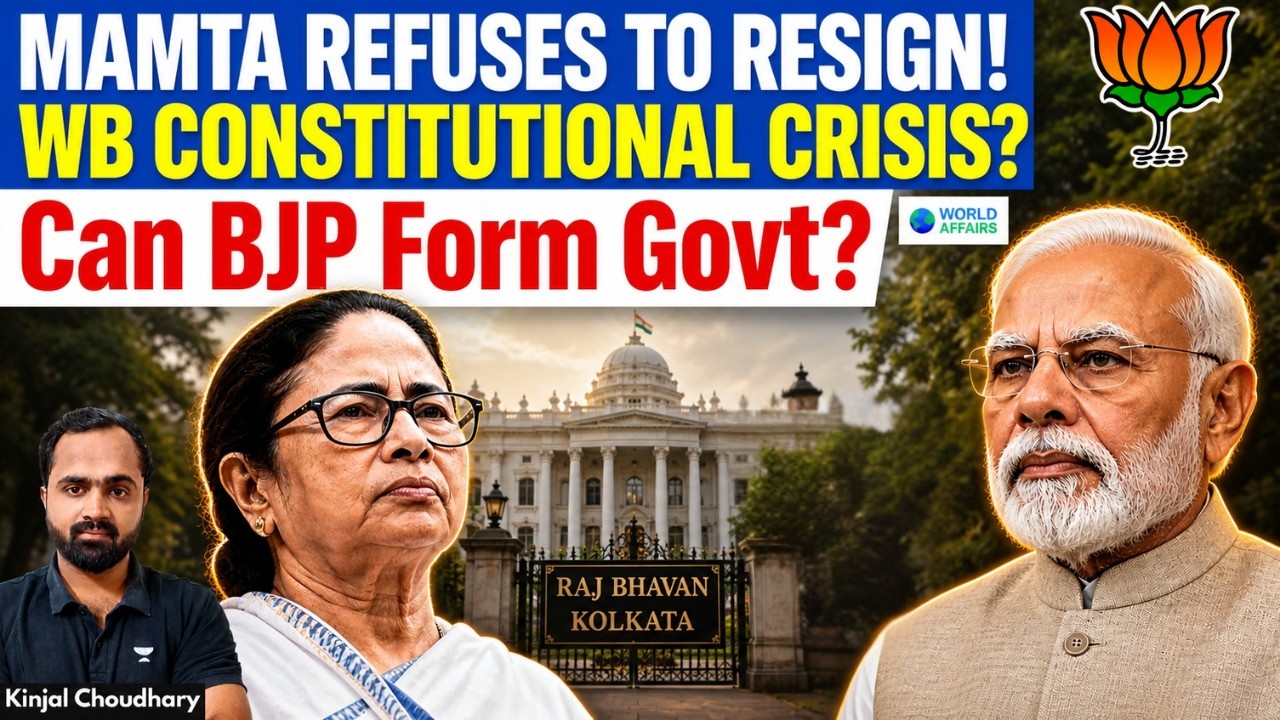 Mamta Refuses To Resign - What Happens Next in Bengal? Constitutional Process Explained | Kinjal