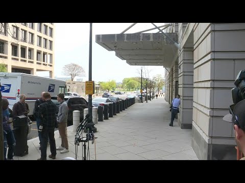Images outside court as Meta chief Zuckerberg testifies in landmark US anti-trust trial in DC | AFP