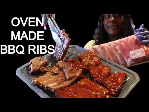 Best Oven Barbecue Ribs - Fall Off the Bone!! and Oven...