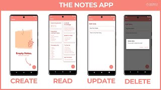 Download the video "The Notes App (MVVM + ROOM Database) in Android Studio using Kotlin | CRUD"