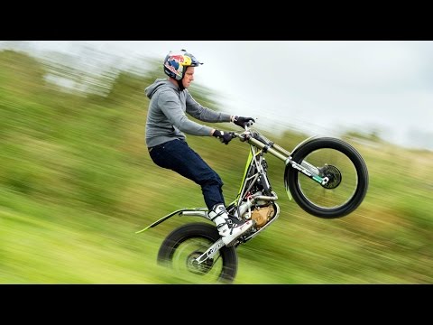 Dougie Lampkin Wheelies Entire Isle of Man TT Course - 37.7 Miles!