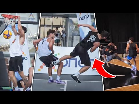 I Played in a 3v3 FIBA World Championship Qualifier Tournament in Athens, Greece!!!