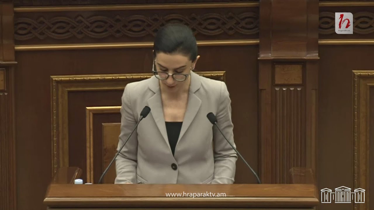 Ինչու՞մ է մեղադրվում Սեյրան Օհանյանը. ներկայացնում է գլխավոր դատախազը