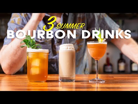 Smooth, Tropical, and a Little Extra: 3 Bourbon Cocktails