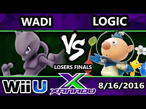 S@X 163 - WaDi (Mewtwo) Vs. VGBC | Logic (Olimar, Cloud) Losers Finals - Smash Wii U - Smash 4
