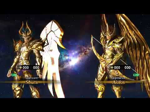 Capricorn Shura (God Cloth) vs Sagittarius Aiolos (God Cloth)