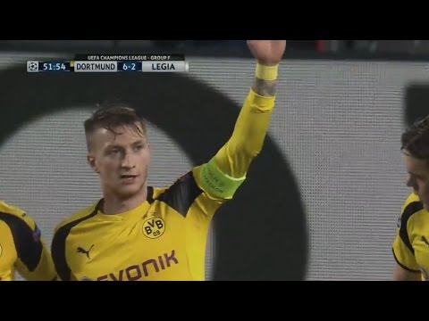 Marco Reus vs Legia (Home) | 2016/17 |HD
