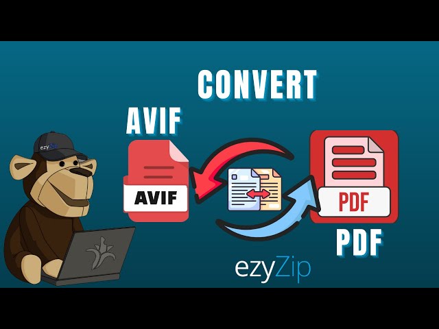 How To Convert AVIF To PDF