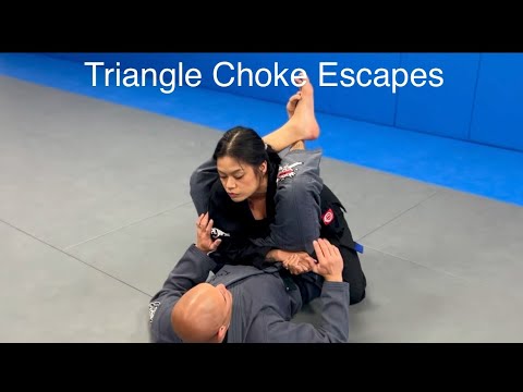 TRUEJitsu - Simple triangle choke escapes