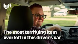 Everyone leaves a phone, or a wallet. I had a rider that left a tarantula.