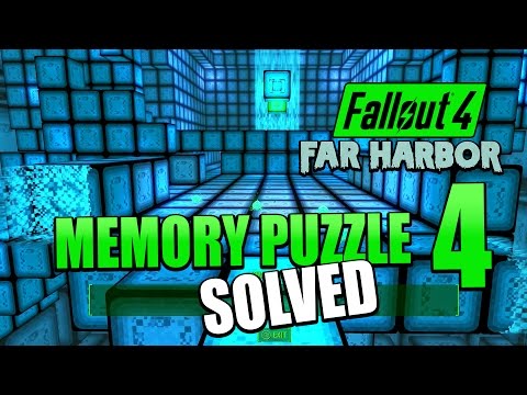 Fallout 4: Far Harbor | Memory 4 Puzzle Solution - How to solve DiMA Memory Puzzle 4