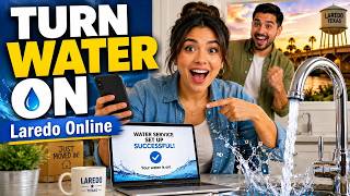 How to set up water service online in Laredo
