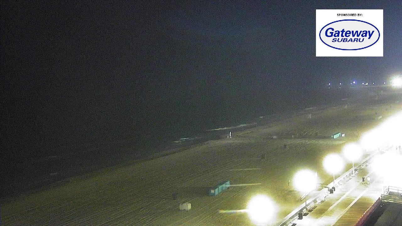 Live webcam view of Ocean City Beach & Pier Panorama