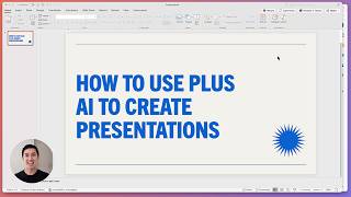 Plus AI Tutorial | How to create PowerPoint and Google Slides presentations using AI