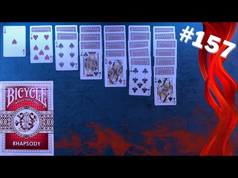 ASMR Solitaire #157: The Rhapsody In Red Deck
