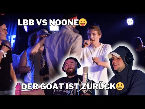 LBB vs NOONE 😂  CROWD STÜRMT DIE BÜHNE 😅 TOPTIER TAKEOVER reaction youJIZI