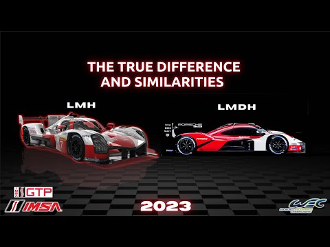 LMDh vs LMH Explained (FIA WEC/IMSA GTP Regulations and Entries - 2023 Onwards)