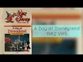 A Day At Disneyland 1982 VHS Tape