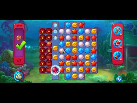 Fishdom Hard level 10498 no boosters フィッシュダム ハード