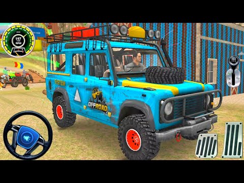 4x4 Offroad Jeep Driving Simulator Game - Drive SUV 4x4 Jeep Offroad 2026  Part 17! Android Gameplay