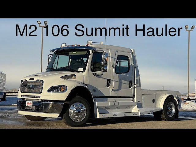 Preview image of 2023 Freightliner M2 106 Summit Hauler - 5N220985 youtube video
