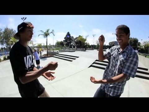 LAMONT HOLT V.S. CHRIS HARRIS - S.K.A.T.E. ROUND #1 -