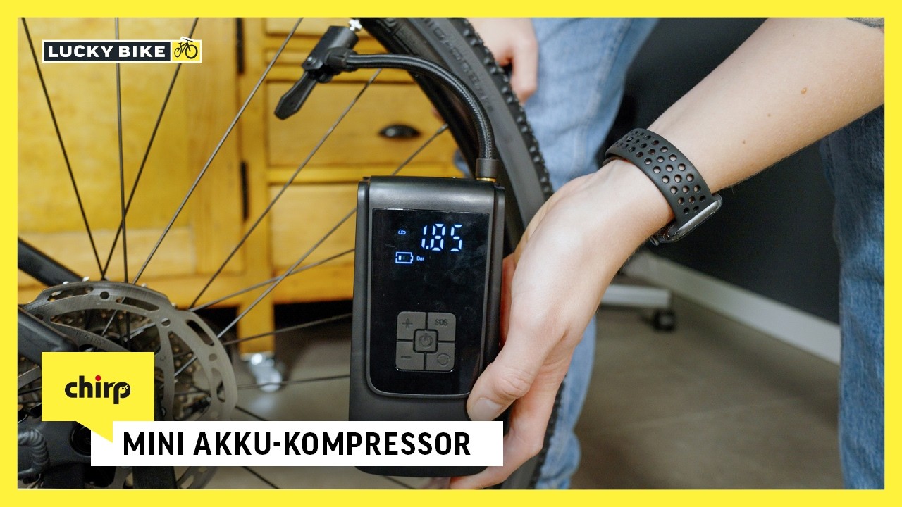 CHIRP AKKU-KOMPRESSOR REVIEW | Nie wieder zu viel oder zu wenig Luft!