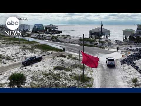 Isaias strengthens into a hurricane as it continues toward Gulf Coast
