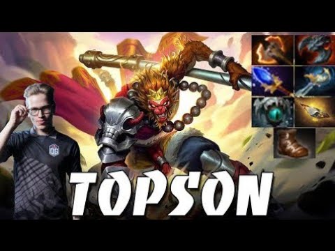 TOPSON Monkey King Immortal Pro Gameplay   Dota 2
