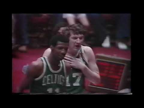 Julius Erving 36 points vs Celtics Game 1 1977