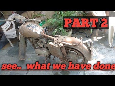 JAWA 250cc 1962 Full restoration from scrap to gold " PART 2"( for spare parts 9491220222)