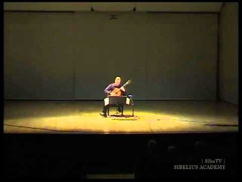 Darius Milhaud - Segoviana    -----   Otto Tolonen, guitar