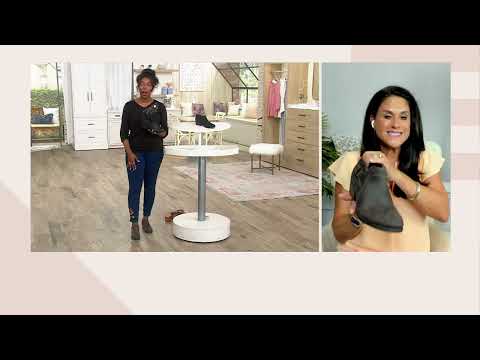 Clarks Collection Leather Heeled Shootie -Charlten Grace on QVC