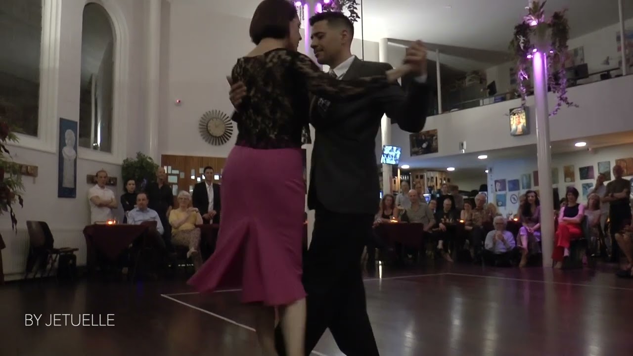 Adrian & Amanda Costa in Milonga La Yumba, Amsterdam "Racing Club" Alfredo Gobbi