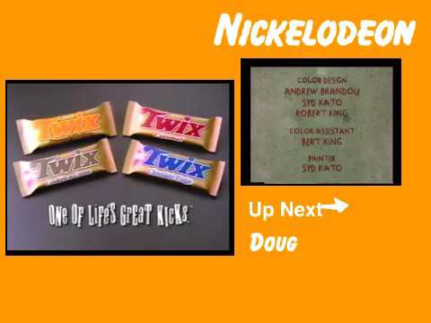 (FAKE) Nickelodeon Rugrats Ending Credits Twix Commercial 1992