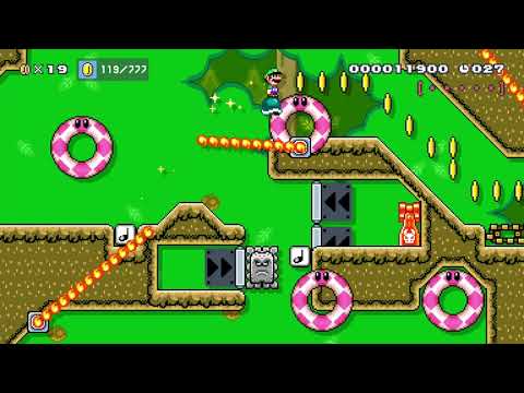 森の全自動 Wood AUTO matic by あやせ えり/ELI 🍄 Super Mario Maker 2 ✹Switch✹ #apj