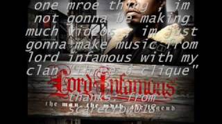 Lord infamous - dont make me kill