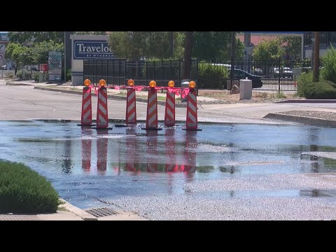 Sewage flows into Rio Grande due to collapsed sewer line