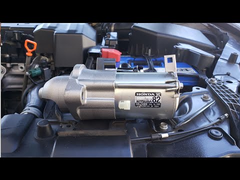 How to Replace Starter on 2013 - 2017 Honda Accord 2.4L i4