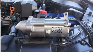 How to Replace Starter on 2013 - 2017 Honda Accord 2.4L i4