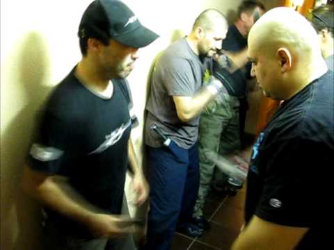 Kubotan,knife fighting, machete, staff- Armed Combat & Tactics.Seminar in Moscow 2010
