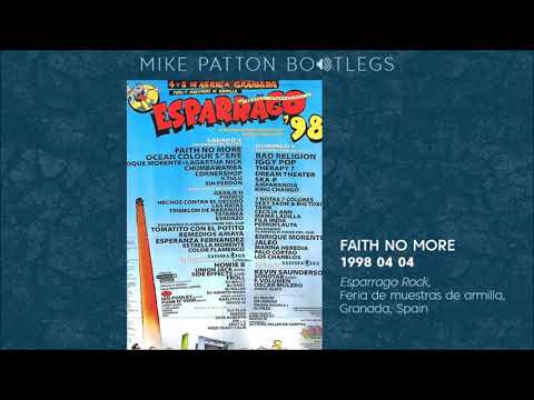 1998/04/04 Faith No More - Esparrago Rock, Feria de muestras de armilla, Granada, Spain