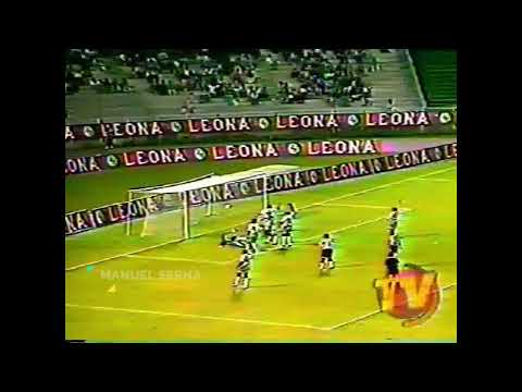 Atlético Nacional (2) vs Junior (1). Fecha 22. Copa Mustang I. 1996-1997