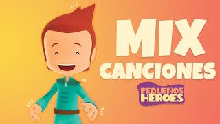 MIX CANCIONES NUEVAS DE PEQUEÑOS HEROES 🎤🐑 | Canciones Infantiles