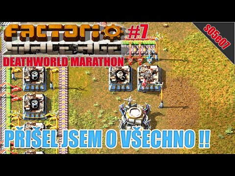 ROBOPORTY a nová pravidla v realitě... | S05E07 | Factorio: Space Age - Maraton světa smrti